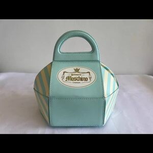 Moschino Cake Box Bag Lolita Cute Blue Bag